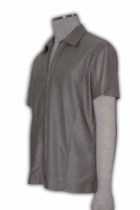 R051 訂購團體瑜伽服外套  訂做香港瑜伽服 恤衫摺袖方法 麻布 外套製作供應商